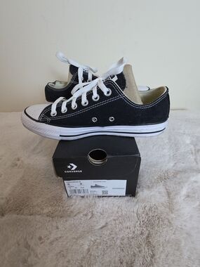Converse Black and White Low Top Chuck Taylor Sneakers